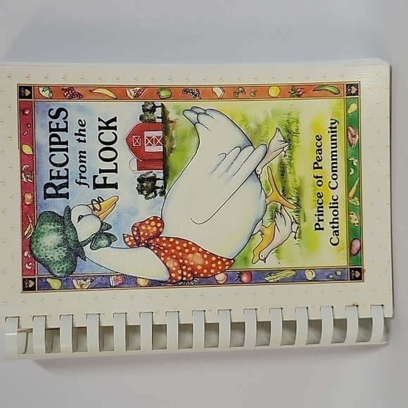 2009 Recipes From The Flock Cookbook, Plastic Spine - Picture 1 of 8